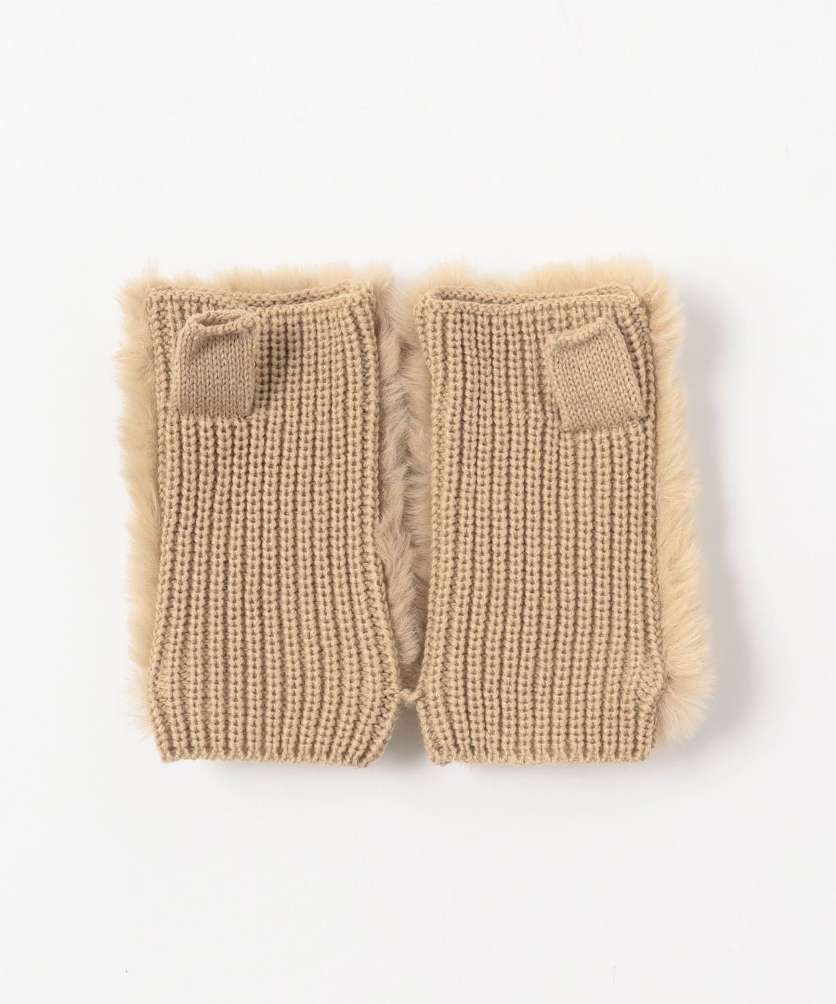 B:MING by BEAMS B:MING by BEAMS MILITARY wool fingerless gloves