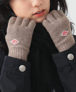DANTON / ウールニット フィンガーレス グローブ
