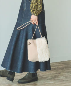 B:MING by BEAMS / ファーコンビ ショルダー バッグ