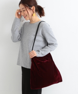 B:MING by BEAMS / ベロアトートバッグ 17AW