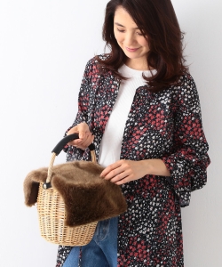 B:MING by BEAMS / フェイクファー カゴバッグ 17AW
