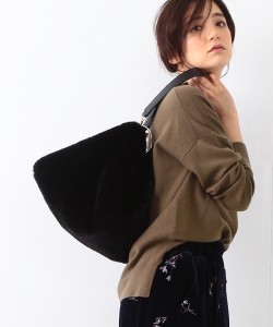 B:MING by BEAMS / 3WAY フェイクファークラッチバッグ 17AW