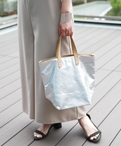 B:MING by BEAMS / メタリック2WAYトート 18SS