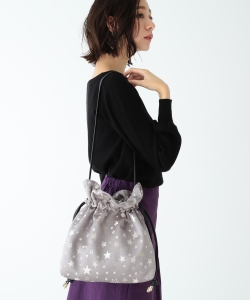 B:MING by BEAMS / 星柄 巾着バッグ 19SS