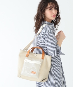 buddy × B:MING by BEAMS / 別注 PVCポケット トートバッグ 19SS