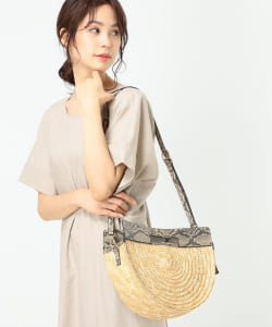 B:MING by BEAMS / ハーフムーン 2WAYカゴバッグ  20