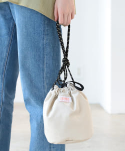 UNIVERSAL OVERALL × B:MING by BEAMS / 別注 巾着バッグ