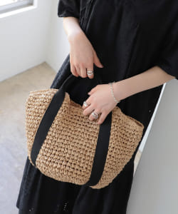B:MING by BEAMS / ペーパー カゴバッグ 22SS
