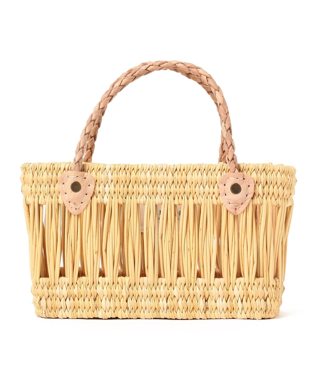 公式】Kech Lesessentiels / RIBBON HANDLE SMALL BASKET