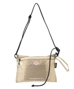 ▲ DANTON / コーデュラ リップ ポケッタブル サコッシュ