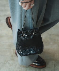 B:MING by BEAMS / メタル メッシュ バッグ