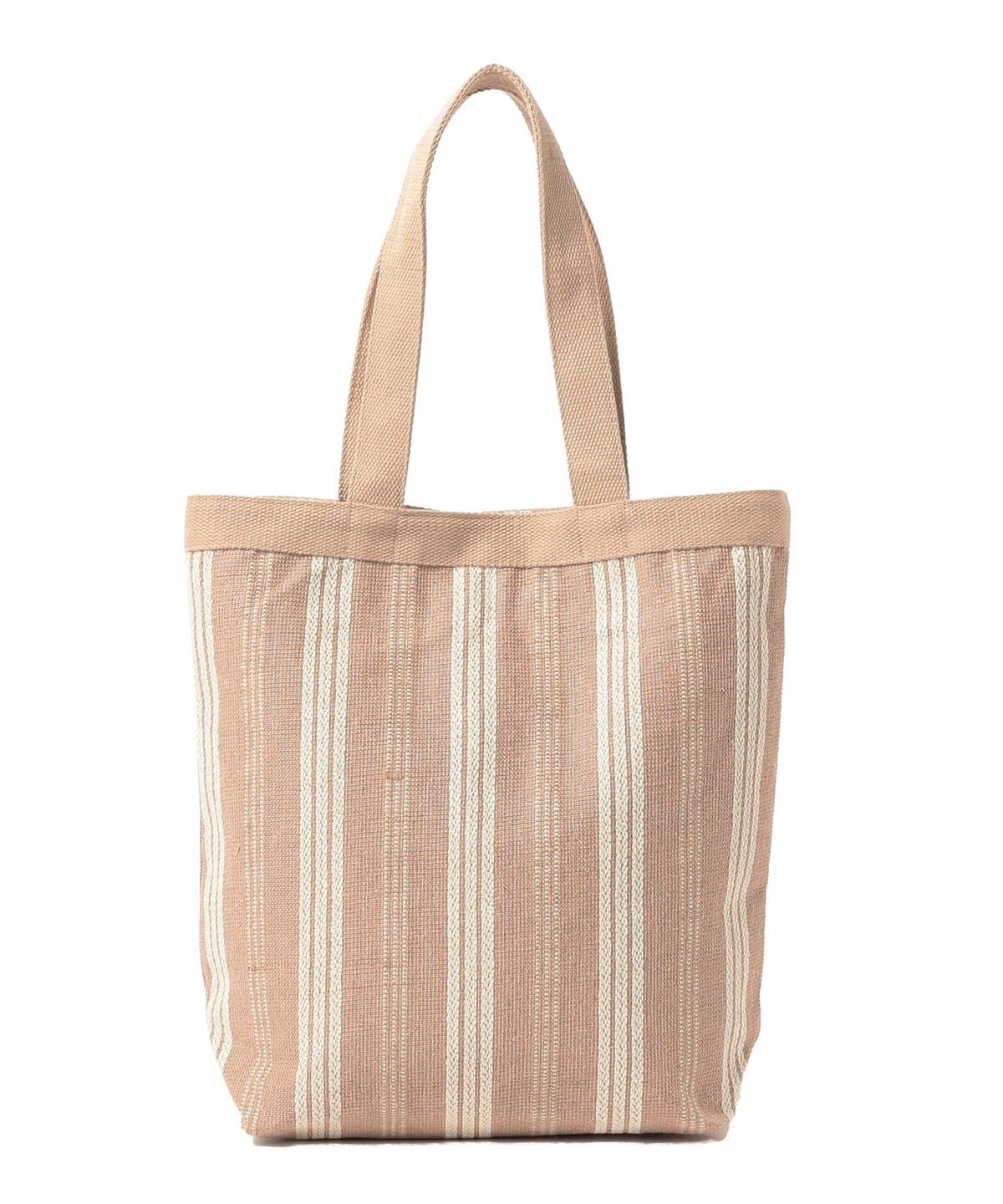 キャンバス ストライプ トート バッグ WOMEN BEIGE ONE SIZE キャンバス ストライプ トート バッグ WOMEN BEIGE ONE SIZE
