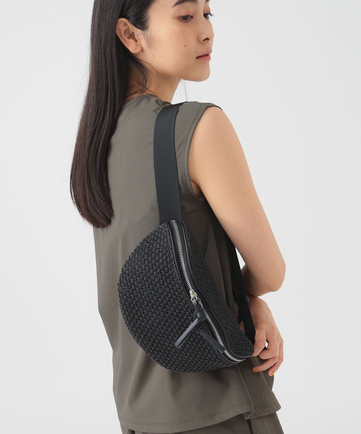 CONTROL FREAK コントロール フリーク / サマー ウエスト ショルダー バッグ WOMEN BLACK ONE SIZE CONTROL FREAK コントロール フリーク / サマー ウエスト ショルダー バッグ WOMEN BLACK ONE SIZE