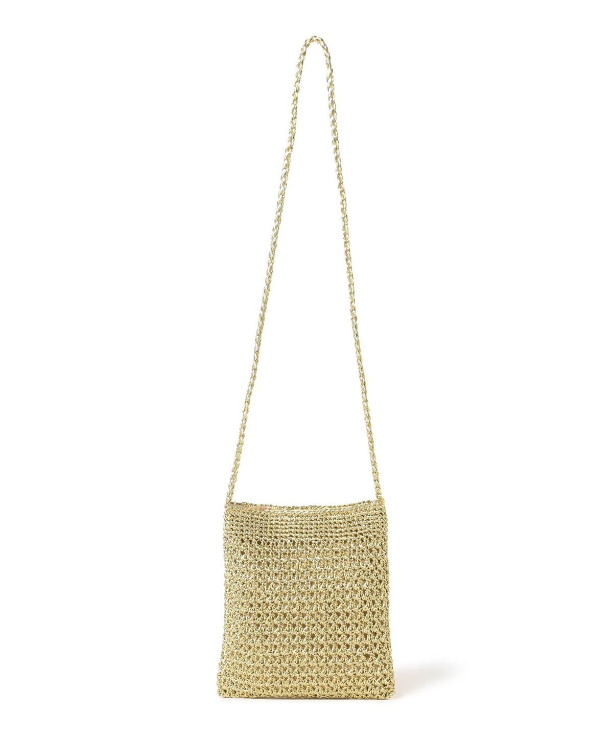 フィルム編み ショルダー バッグ バッグ WOMEN GOLD ONE SIZE フィルム編み ショルダー バッグ バッグ WOMEN GOLD ONE SIZE