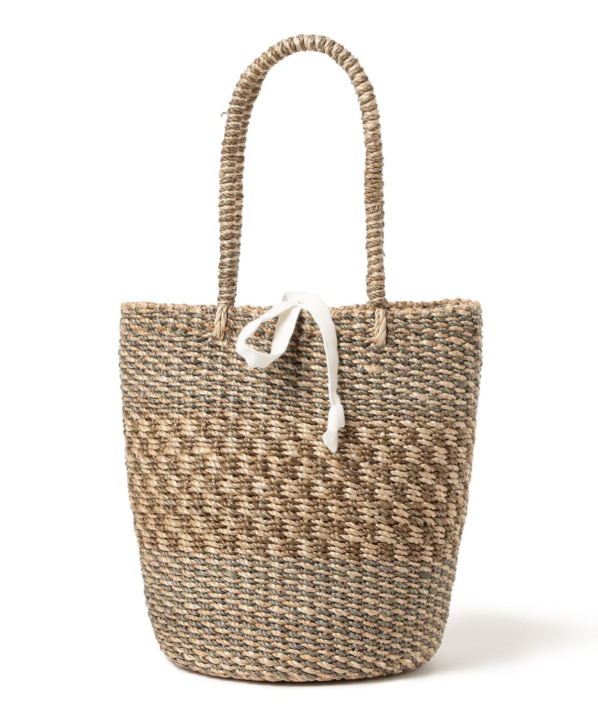 BAGMATI バグマティ / アバカ トートバッグ バッグ WOMEN NATURAL/GRAY/CHOCO ONE SIZE BAGMATI バグマティ / アバカ トートバッグ バッグ WOMEN NATURAL/GRAY/CHOCO ONE SIZE