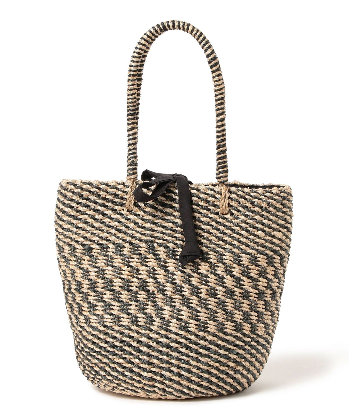 BAGMATI バグマティ / アバカ トートバッグ バッグ WOMEN NATURAL/BLACK ONE SIZE BAGMATI バグマティ / アバカ トートバッグ バッグ WOMEN NATURAL/BLACK ONE SIZE