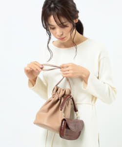 B:MING by BEAMS / ミニバッグ付き 巾着バッグ 20