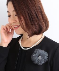 B:MING by BEAMS / シフォンフラワーコサージュ