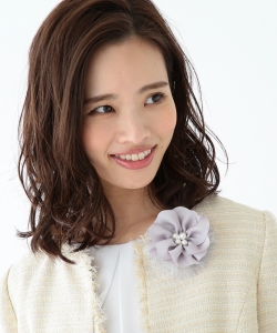 B:MING by BEAMS / サテンフラワー コサージュ 19MO▲