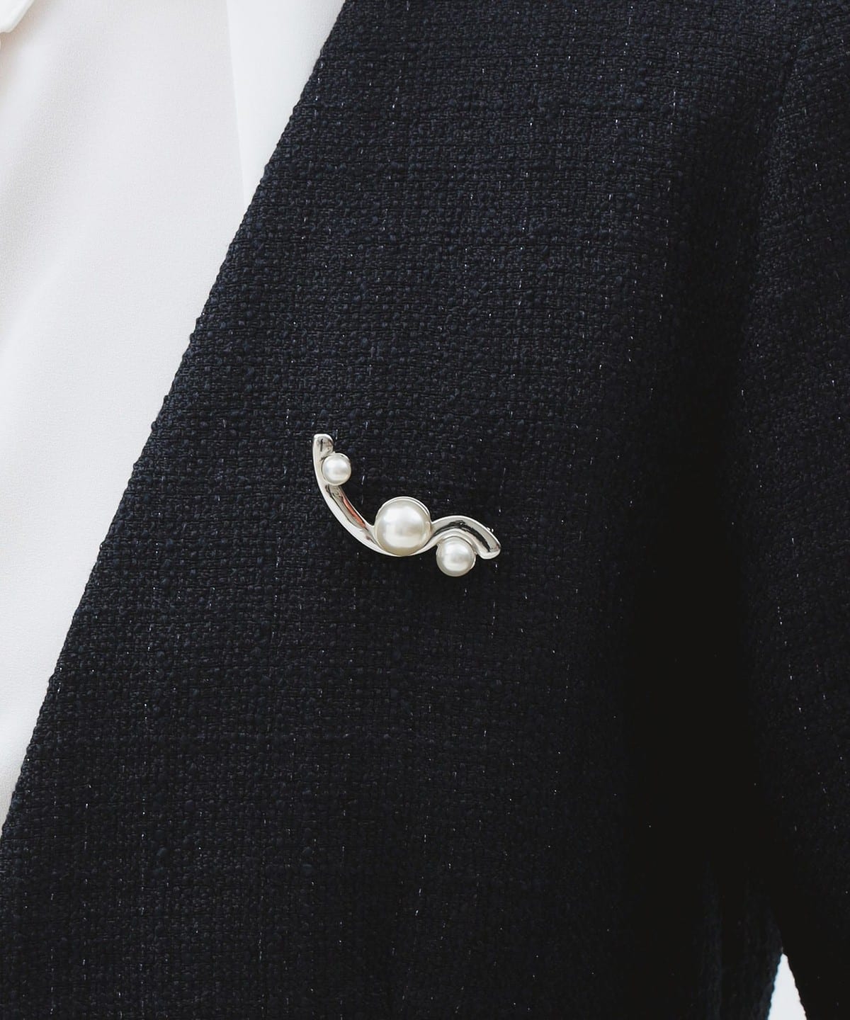 メタル パール ブローチ【入園式・卒園式】 アクセサリー WOMEN SILVER ONE SIZE メタル パール ブローチ【入園式・卒園式】 アクセサリー WOMEN SILVER ONE SIZE
