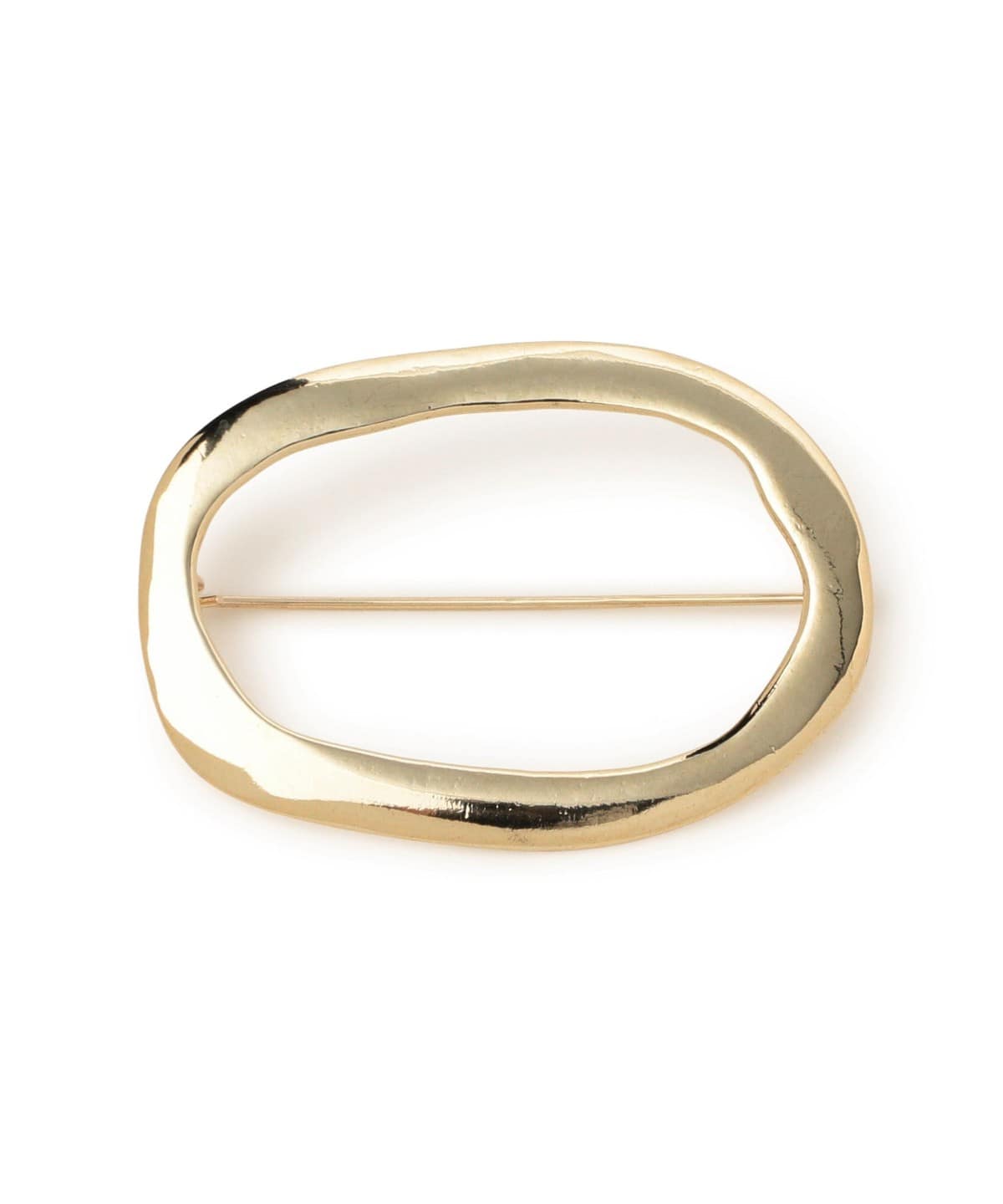 オーバル ブローチ アクセサリー WOMEN GOLD ONE SIZE オーバル ブローチ アクセサリー WOMEN GOLD ONE SIZE