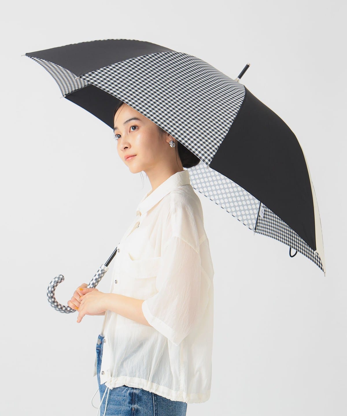 +RING プラスリング / 長傘 (60cm) ② ファッション雑貨 WOMEN BLACK ONE SIZE +RING プラスリング / 長傘 (60cm) ② ファッション雑貨 WOMEN BLACK ONE SIZE