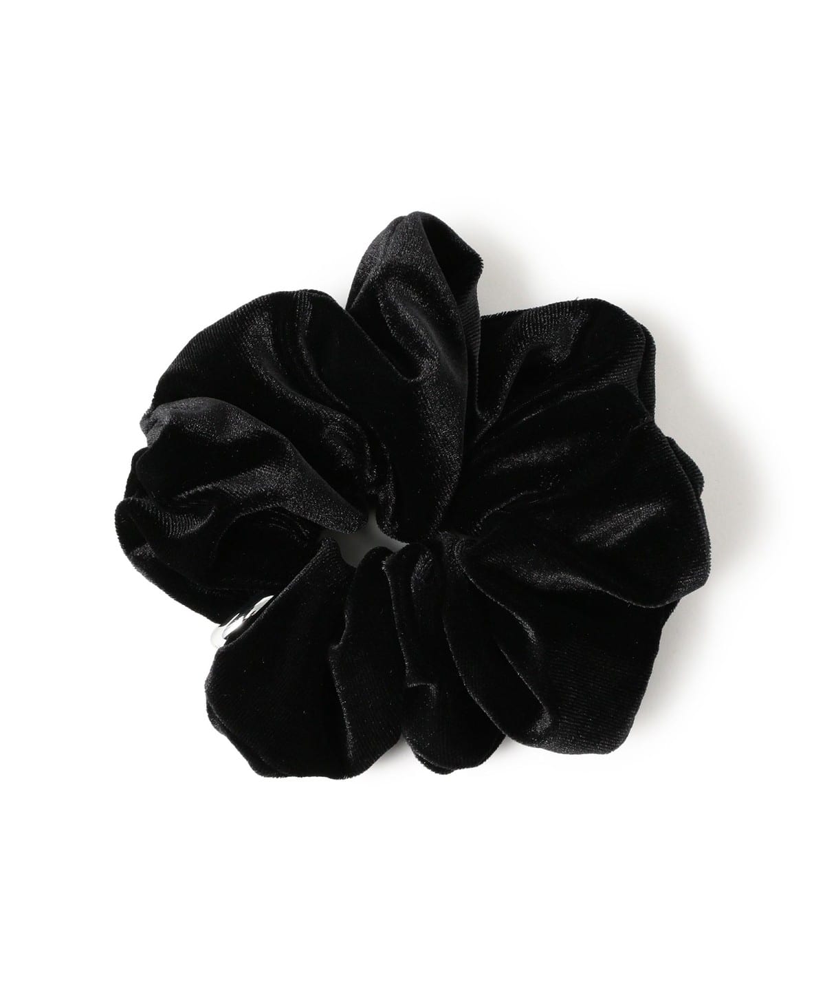 ベロア リング シュシュ ヘアアクセサリー WOMEN BLACK ONE SIZE ベロア リング シュシュ ヘアアクセサリー WOMEN BLACK ONE SIZE