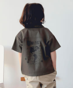 UNIVERSAL OVERALL × B:MING by BEAMS / 別注 ワークシャツ（110~150cm）
