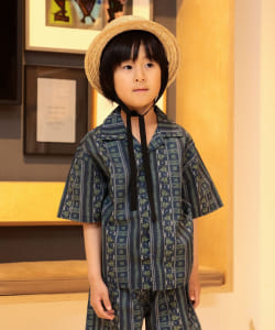 エスニック プリント シャツ 2025SS（100～140cm）