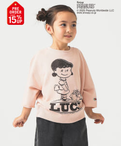 【+15%ポイントUP】FRUIT OF THE LOOM / Peanuts ショートスリーブ スウェット 2025FW（100～140cm）