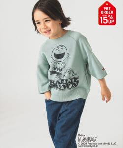 【+15%ポイントUP】FRUIT OF THE LOOM / Peanuts ショートスリーブ スウェット 2025FW（100～140cm）