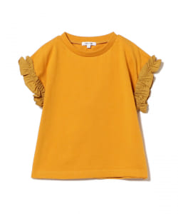 B:MING by BEAMS / 袖口フリル 天竺Tシャツ（90~140cm）