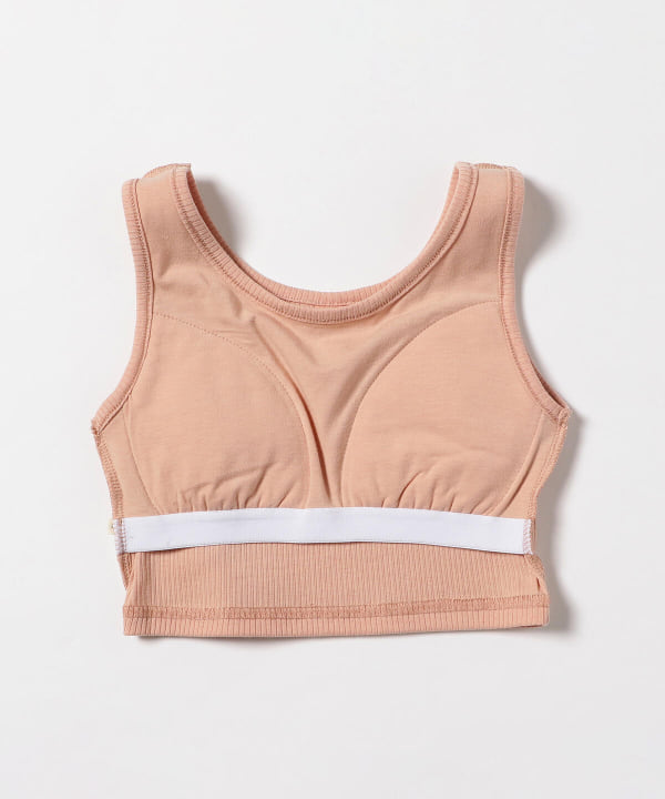 B:MING by BEAMS (B:MING by BEAMS) Ribbed Short Tank Top (T