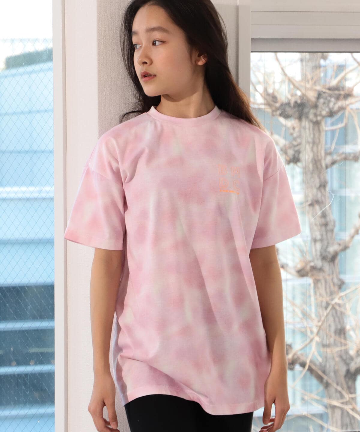 タイダイ ビッグ Tシャツ(120~160cm) Tシャツ・カットソー PINK 140 タイダイ ビッグ Tシャツ(120~160cm) Tシャツ・カットソー PINK 140