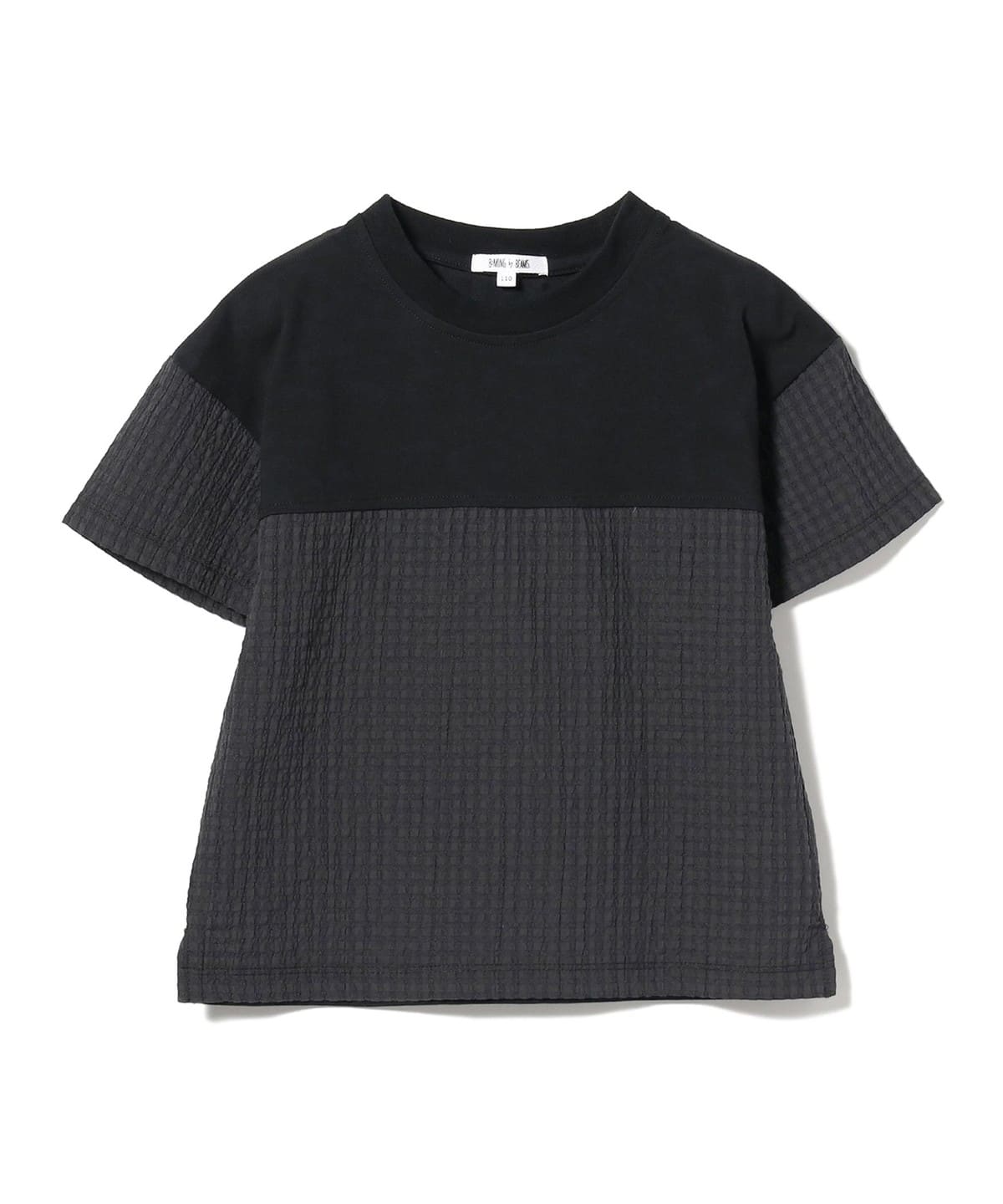 チェック サッカー コンビ Tシャツ(100 140cm) Tシャツ・カットソー GINGHAM 100 チェック サッカー コンビ Tシャツ(100 140cm) Tシャツ・カットソー GINGHAM 100