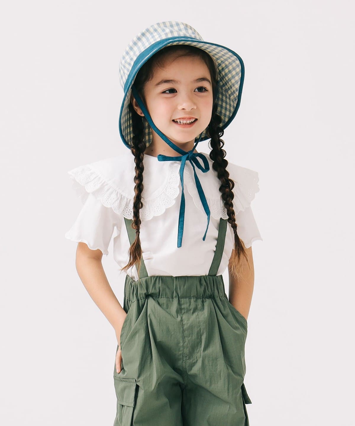 布帛襟 ショートスリーブ プルオーバー 2025SS(100 140cm) Tシャツ・カットソー OFF WHITE 120 布帛襟 ショートスリーブ プルオーバー 2025SS(100 140cm) Tシャツ・カットソー OFF WHITE 120