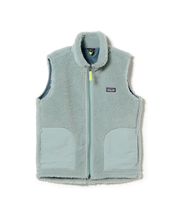 Patagonia パタゴニア フリースベスト 90's キッズ サイズ10 WOMENS & KIDS】 90s Patagonia Fleece Vest ワニ柄 | SURFURUGI