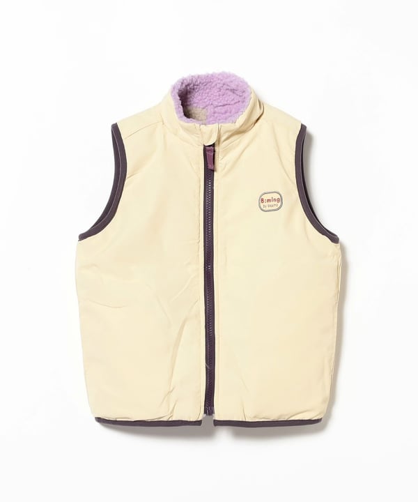 y2k✨️ BURBERRY BLUE LABEL リバーシブル ボア ベスト B:MING by BEAMS（ビーミング by ビームス）リバーシブル ボア