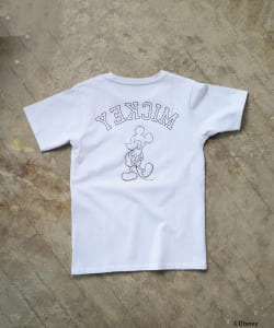 Disney / B:MING by BEAMS / バックプリント Tシャツ（80~160cm）