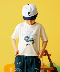 【アウトレット】B:MING by BEAMS / クラシックカー プリント Tシャツ（100～140cm）