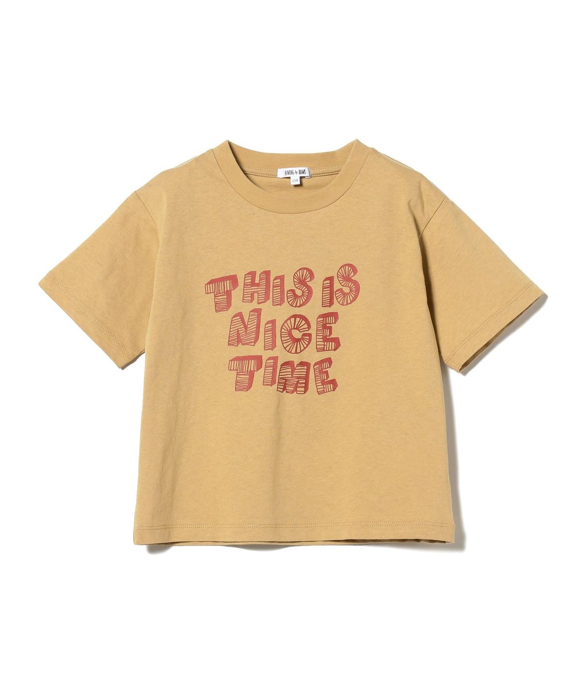 フロント プリント Tシャツ(100 140cm) Tシャツ・カットソー YELLOW 110 フロント プリント Tシャツ(100 140cm) Tシャツ・カットソー YELLOW 110