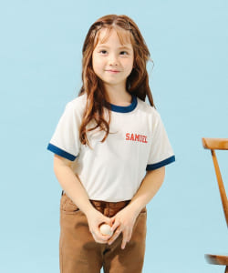 B:MING by BEAMS / 童裝 印花 RINGER 短袖T恤 （100～140cm）