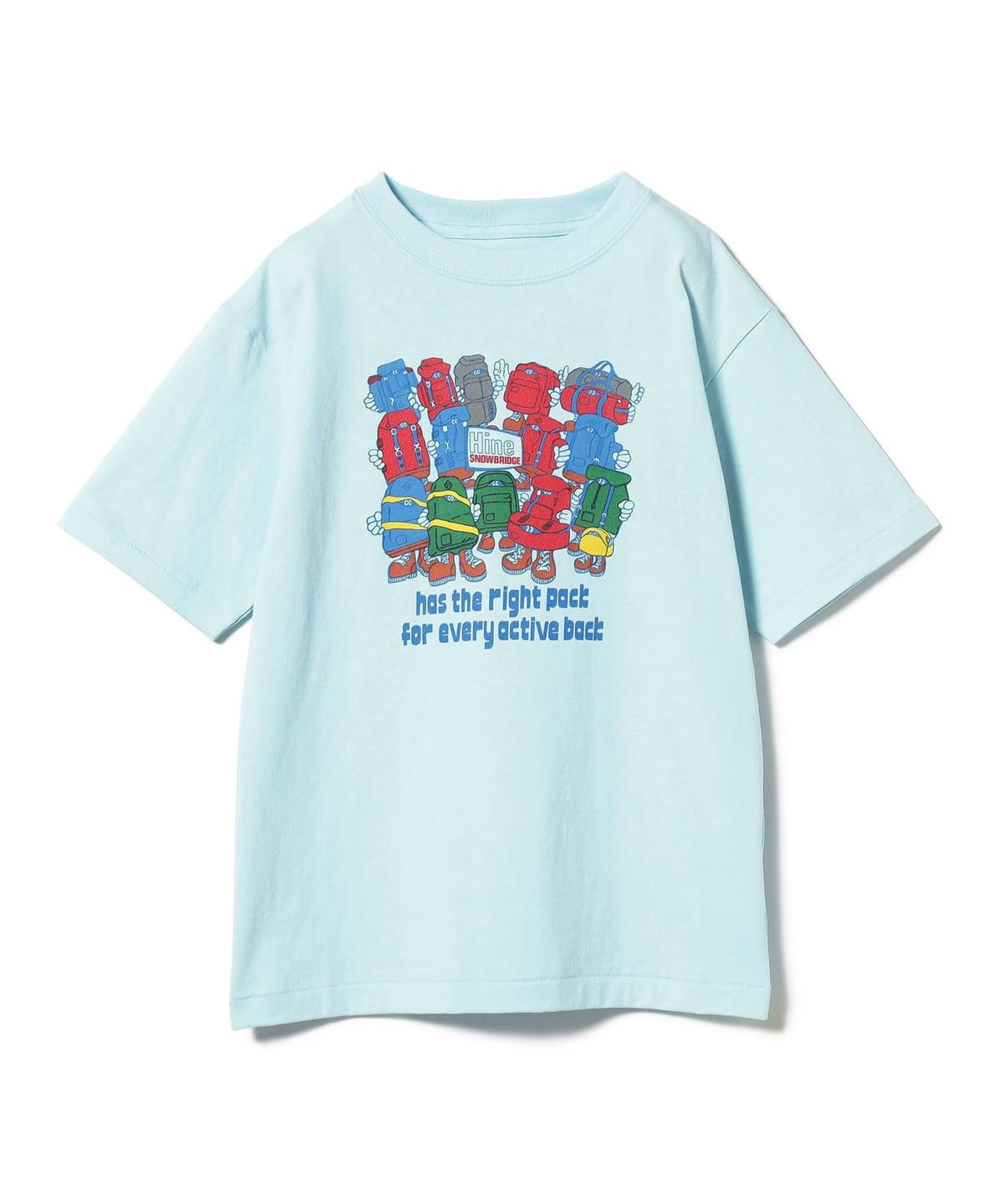 【別注】Hine SNOWBRIDGE / グラフィック Tシャツ(100 140cm) Tシャツ・カットソー BLUE 100 【別注】Hine SNOWBRIDGE / グラフィック Tシャツ(100 140cm) Tシャツ・カットソー BLUE 100