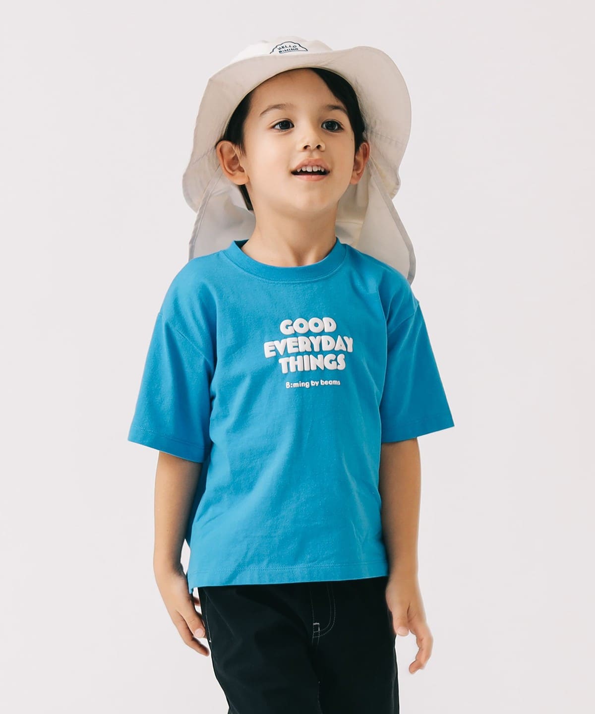 ポップ プリント Tシャツ 2025SS(100 140cm) Tシャツ・カットソー BLUE 140 ポップ プリント Tシャツ 2025SS(100 140cm) Tシャツ・カットソー BLUE 140
