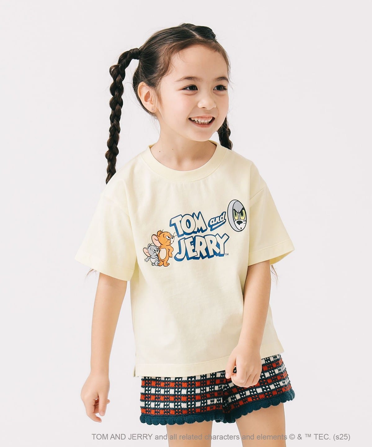 トムとジェリー プリントTシャツ 2025SS (90 150cm) Tシャツ・カットソー LEMON 140 トムとジェリー プリントTシャツ 2025SS (90 150cm) Tシャツ・カットソー LEMON 140