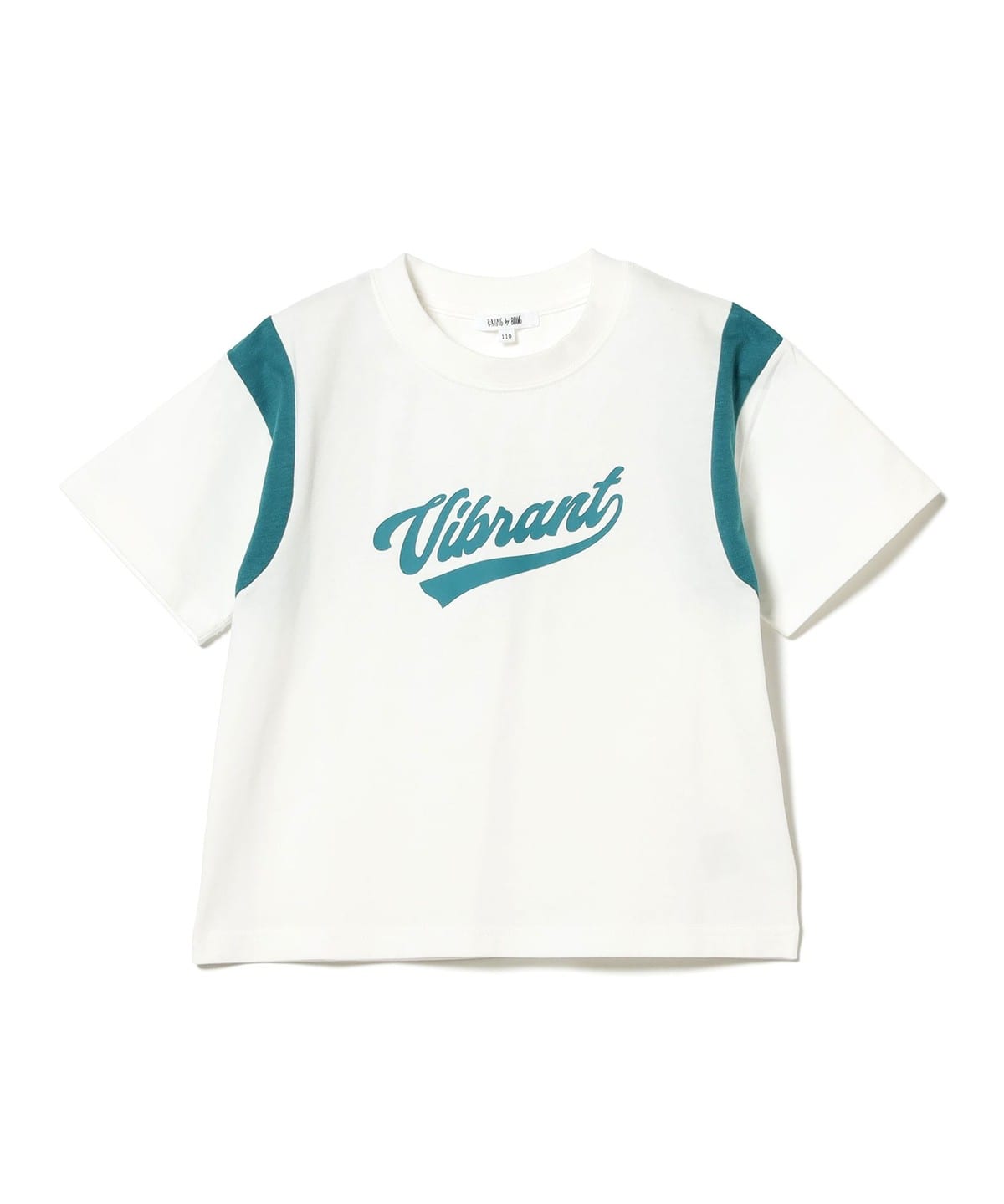 袖切り替え プリント Tシャツ 2025SS(100 140cm) Tシャツ・カットソー OFF WHITE 140 袖切り替え プリント Tシャツ 2025SS(100 140cm) Tシャツ・カットソー OFF WHITE 140