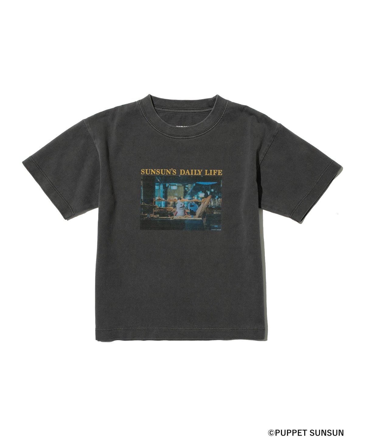 PUPPET SUNSUN × B:MING by BEAMS ビーミング by ビームス / フェード フォトプリント Tシャツ【bread】(KIDS 100 140cm) Tシャツ・カットソー INK BLACK S(100) PUPPET SUNSUN × B:MING by BEAMS ビーミング by ビームス / フェード フォトプリント Tシャツ【bread】(KIDS 100 140cm) Tシャツ・カットソー INK BLACK S(100)
