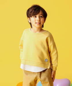 B:MING by BEAMS / 裏毛 レイヤード プルオーバー（100~150cm）