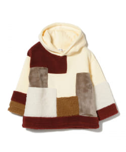 B:MING by BEAMS / 裏毛 パッチワーク パーカ（90~140cm）