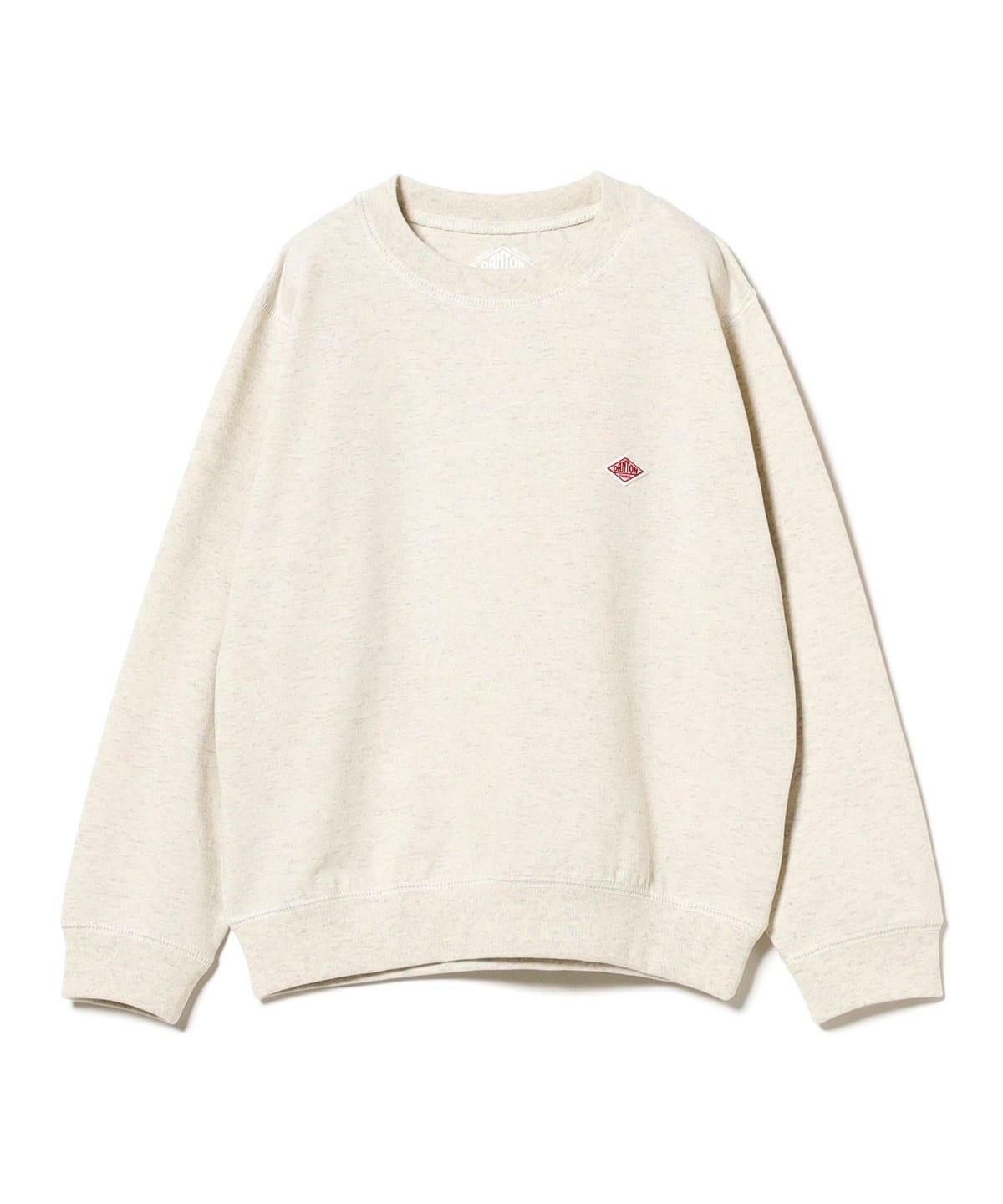 DANTON ダントン / KIDS' LONG SLEEVE SWEAT T-SHIRT PLAIN 2025SS(105 135cm) トップス IVORY 105 DANTON ダントン / KIDS' LONG SLEEVE SWEAT T-SHIRT PLAIN 2025SS(105 135cm) トップス IVORY 105